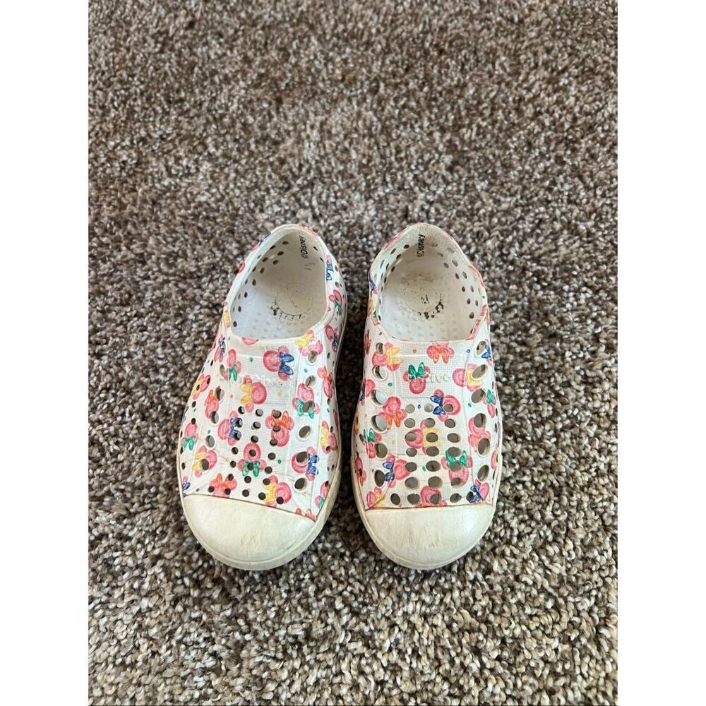 Native Disney Minnie Slip On Shoes Little Girls 6 FLAWED